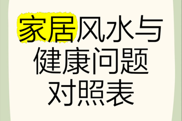 风水影响我们的身体健康情况
