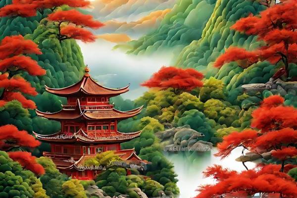 画的风水_描写山间风水画的句子