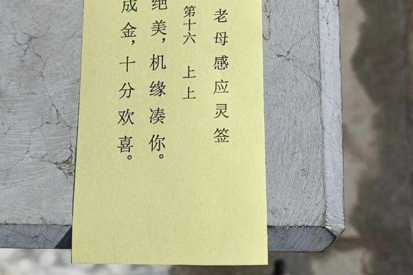 骊山老母灵签57