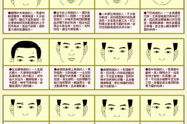 面相解析：额头面相算命图解
