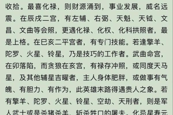 紫微斗数之财帛宫与诸星，武曲星在财帛宫是什么意思？