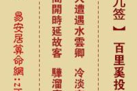 关帝灵签第七