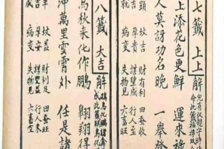 菩萨灵签第1签