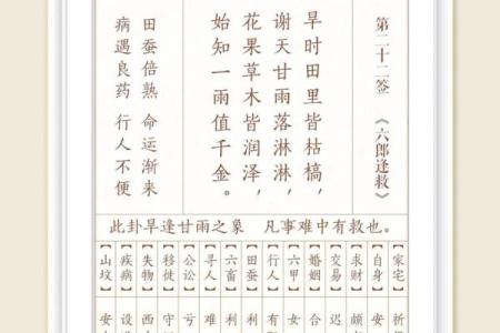 观音灵签仙鹤离笼解签