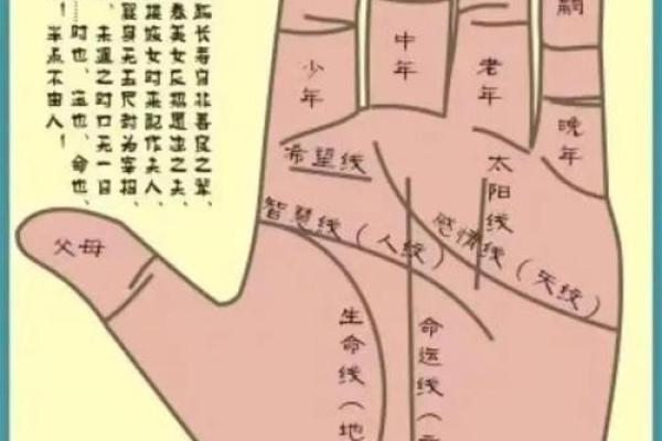 手相算命：生命线断开图解