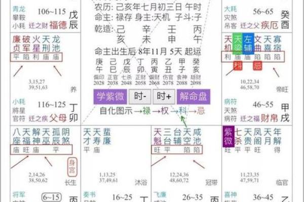 紫薇斗数吉星