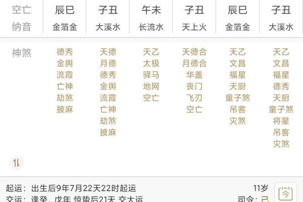 劫食财算命