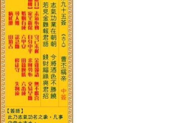 观音灵签28签六甲