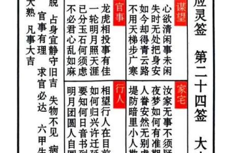 玄武大帝灵签解签29