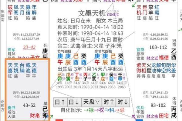 紫薇斗数流年考运