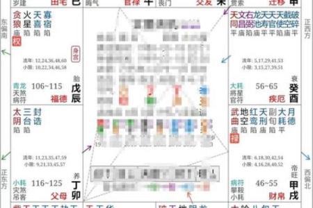 紫薇斗数流年考运