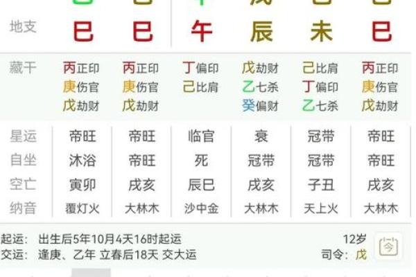 成势的八字