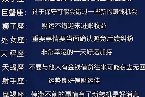 12星座出生日常运势查询