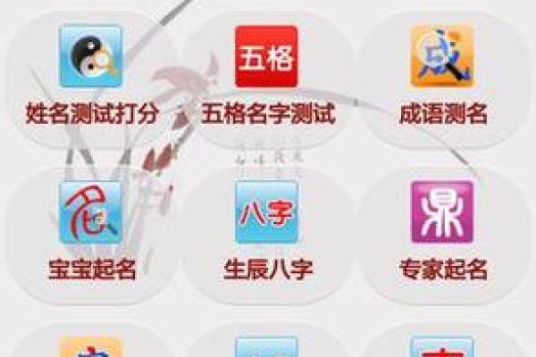 门面起名字测试打分