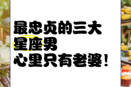 哪个星座男最适合选妻子