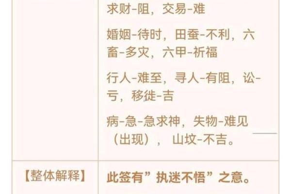 月老灵签姻缘签解签48 月老灵签48解签白话？