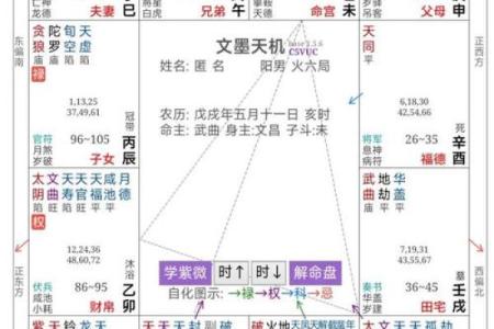 紫薇斗数对冲是什么意思