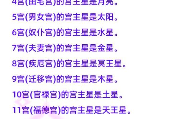 深入解析四柱八字主星和副星的奥秘