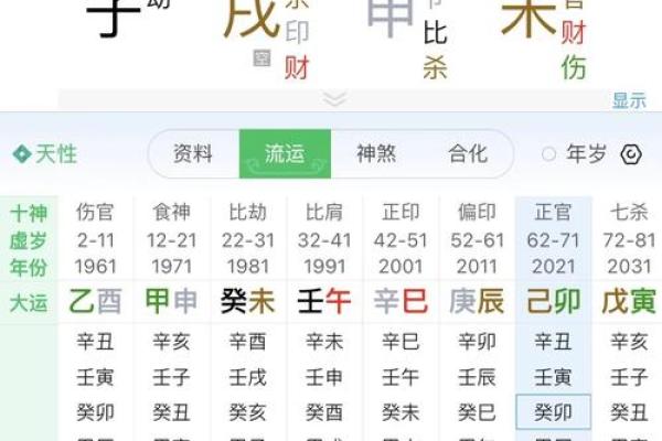 八字小富