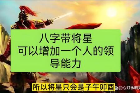 将星与八字