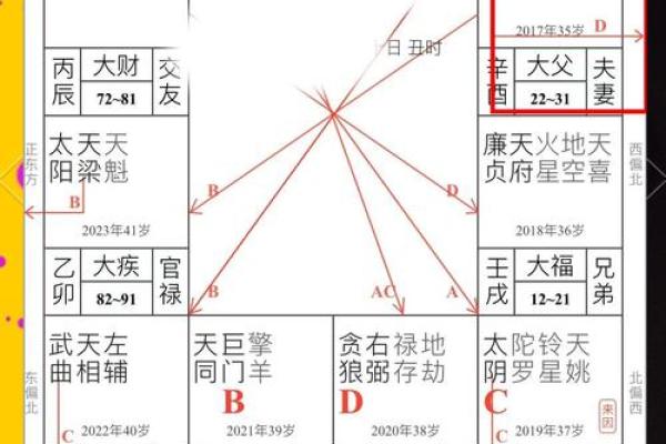 流年看桃花紫薇斗数