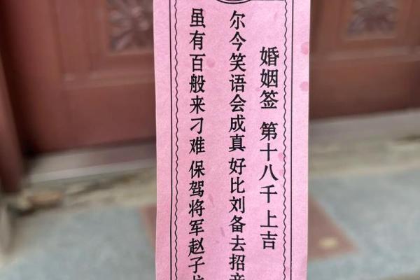 月老灵签姻缘签第92签