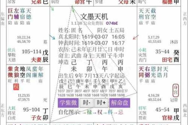 免费测紫薇斗数app