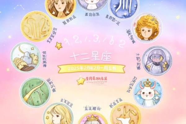 十二星座近周运势图