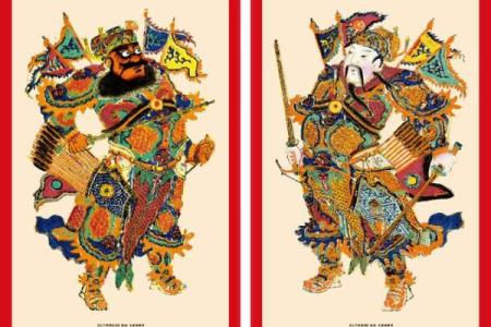 风水门神春节门神怎么贴好