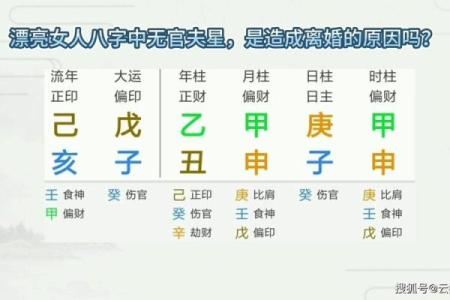 无妻的八字