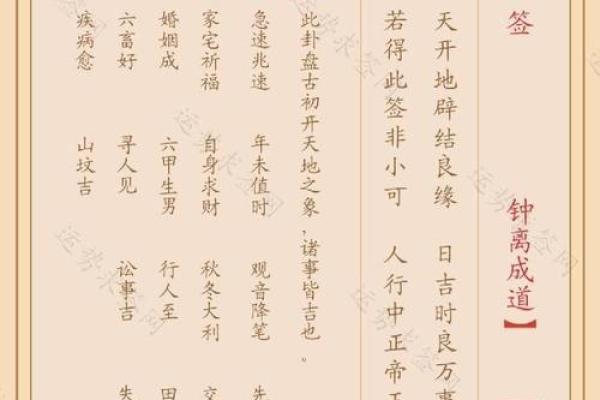 吉祥网观音灵签