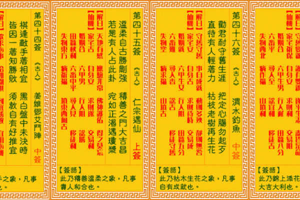 观音84签姻缘