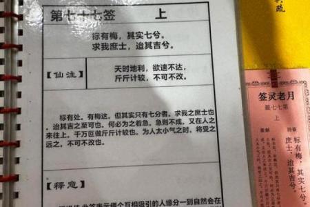 灵签老版本