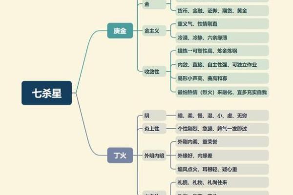 紫微斗数排盘解析,紫微十四主星七杀星