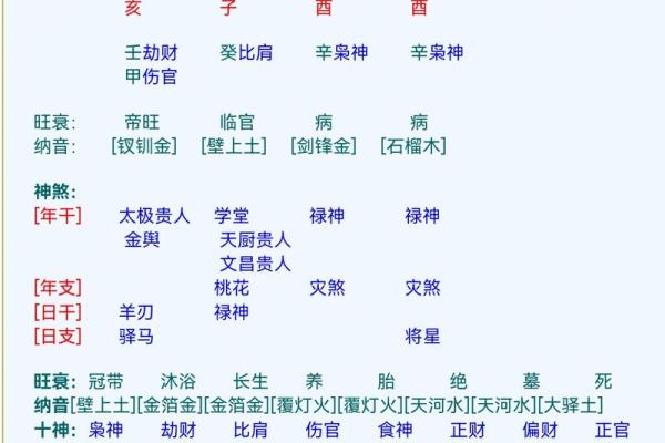 八字火为忌神  八字中喜神忌神对照表