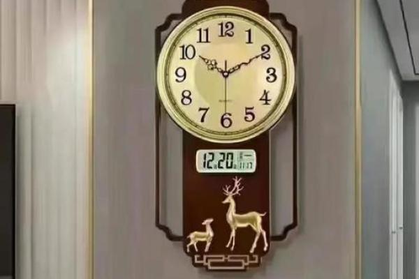 钟表摆放风水挂卧室墙壁好不好观点