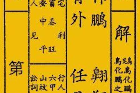 八卦观音灵签