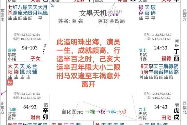 紫薇斗数命理八字占卜