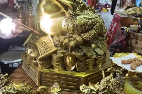 风水什么样的金蟾招财还可以辟邪了