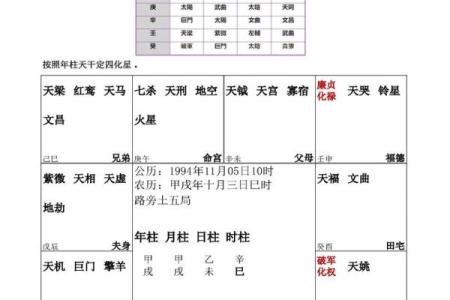 天空紫薇斗数