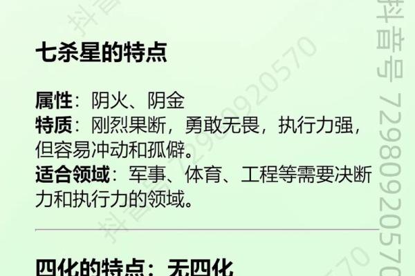 紫微斗数之事业宫与诸星，七杀星在事业宫是什么意思？