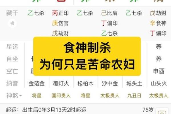 八字什么是食伤生财