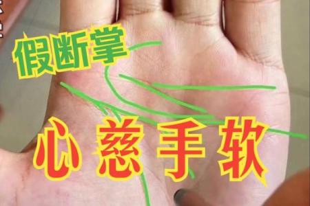 女人断掌手相算命图解