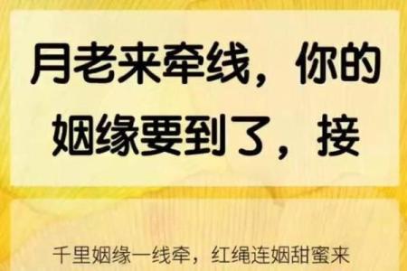 月老姻缘一线牵诗词 月老姻缘的句子？