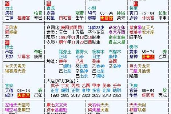 紫薇斗数查流年