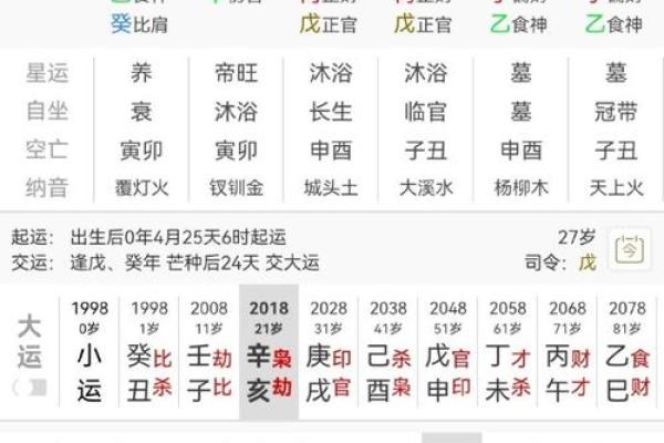 8字算命免费