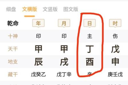 八字干与干