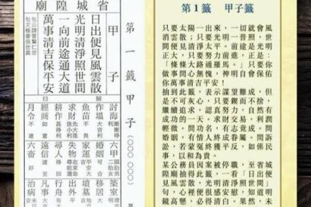 六祖灵签大全及注意事项