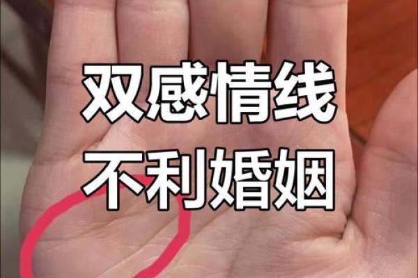 风水解读感情线断开上下两条好不好
