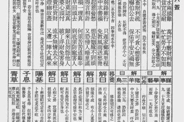北帝灵签第14签签文